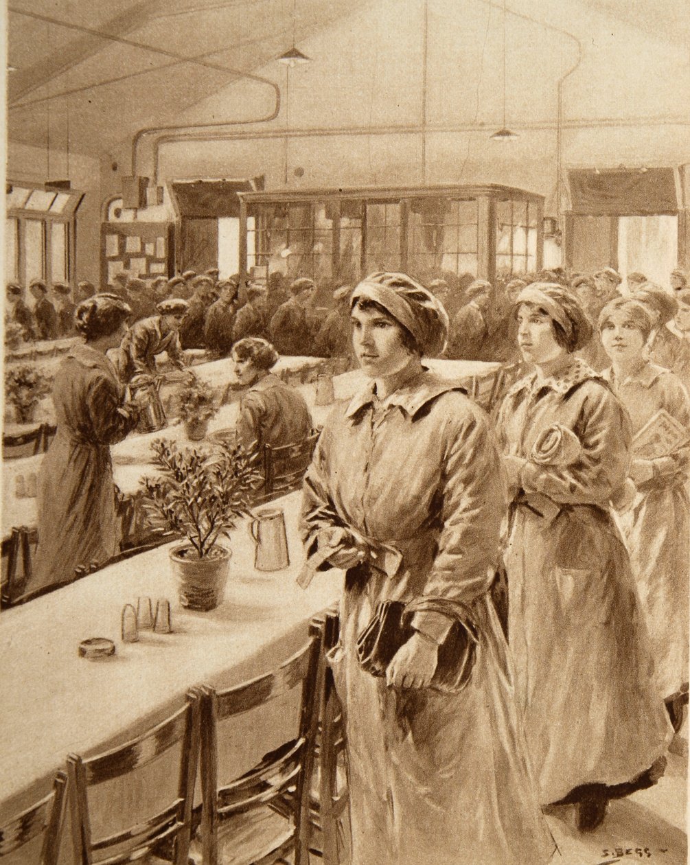 Kadın Mühimmat işçileri, 1914-19 by Samuel Begg
