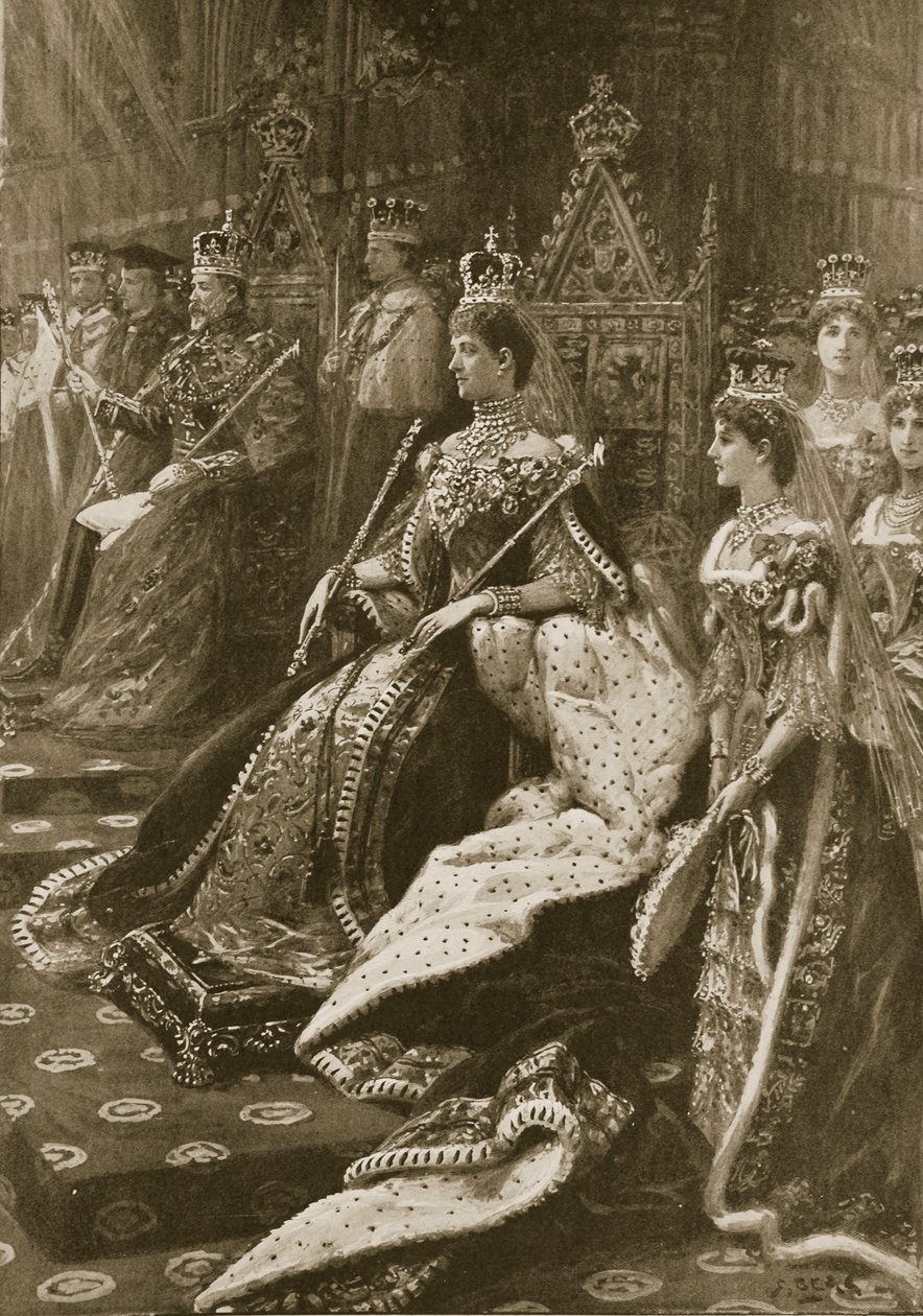 1902 Taç Giyme Töreni: The Illustrated London News