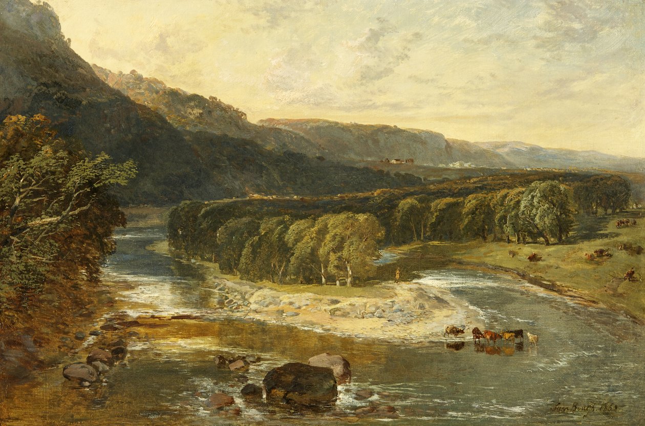 Nehrin Bendi, 1858 by Samuel Bough