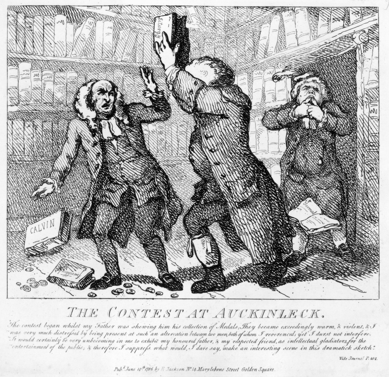 Thomas Rowlandson tarafından kazınmış 