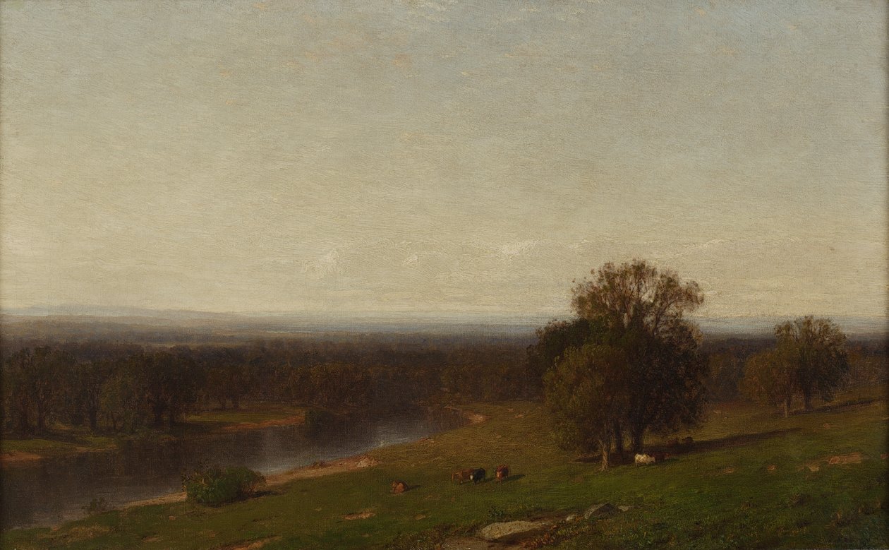 Genesee Vadisi, New York, 1862-63 by Samuel Colman
