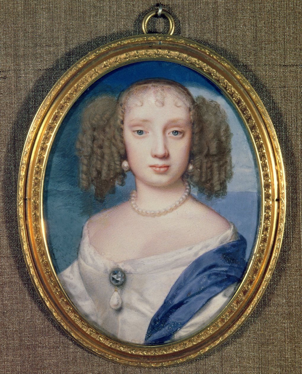 Orleans Düşesi, c.1665 by Samuel Cooper