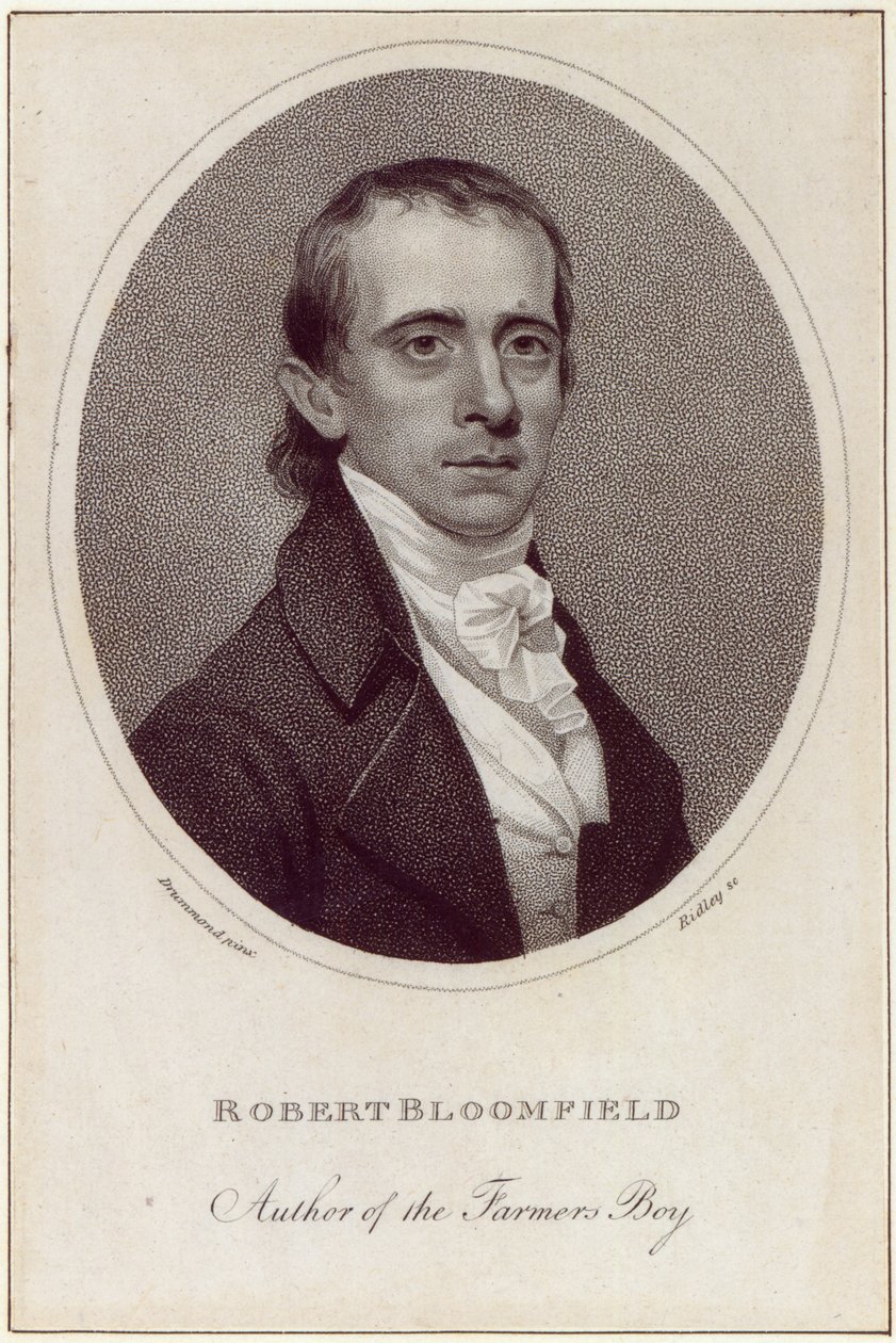 Robert Bloomfield, William Ridley tarafından kazınmış, 
