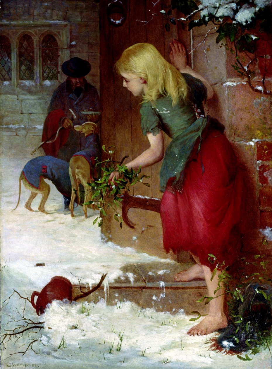 Ökseotu Satıcısı, 1871 by Samuel Edmund Waller