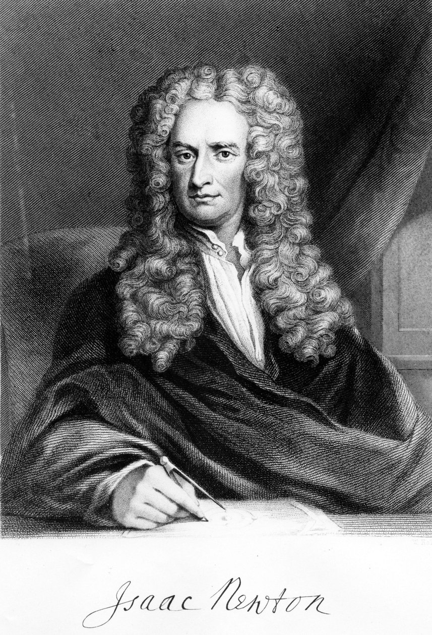 Isaac Newton  by Samuel Freeman