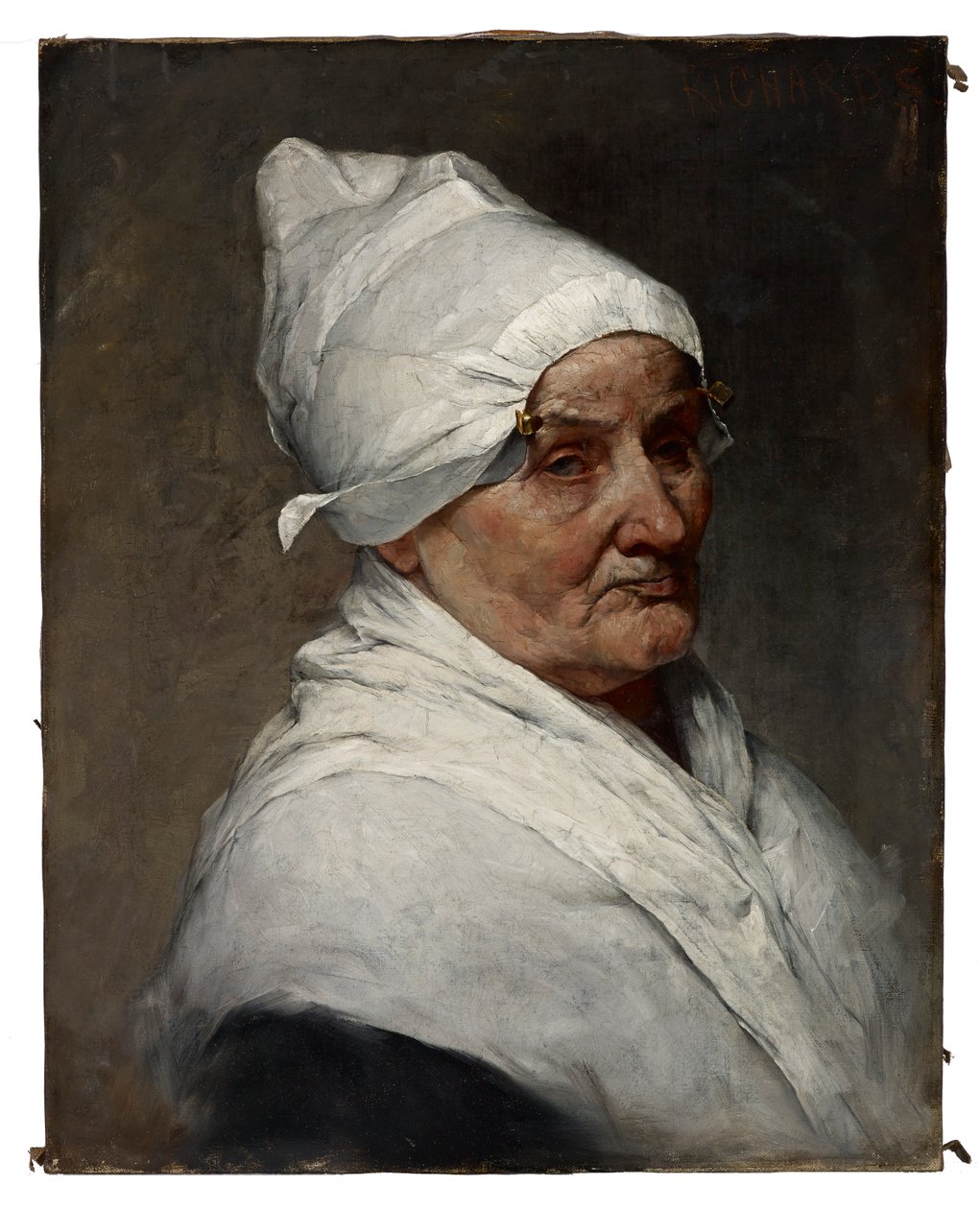 Yaşlı Köylü Kadın by Samuel G. Richards