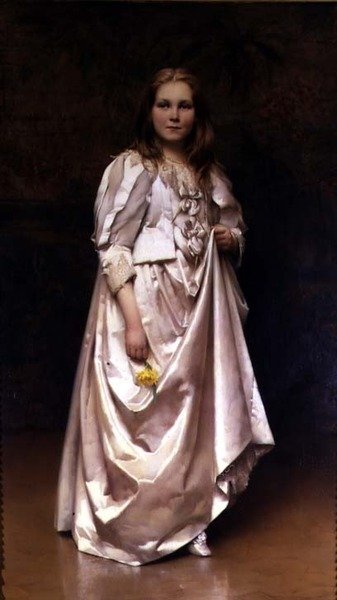 Netta Holleone, 1889-90 by Samuel Henry William Llewelyn