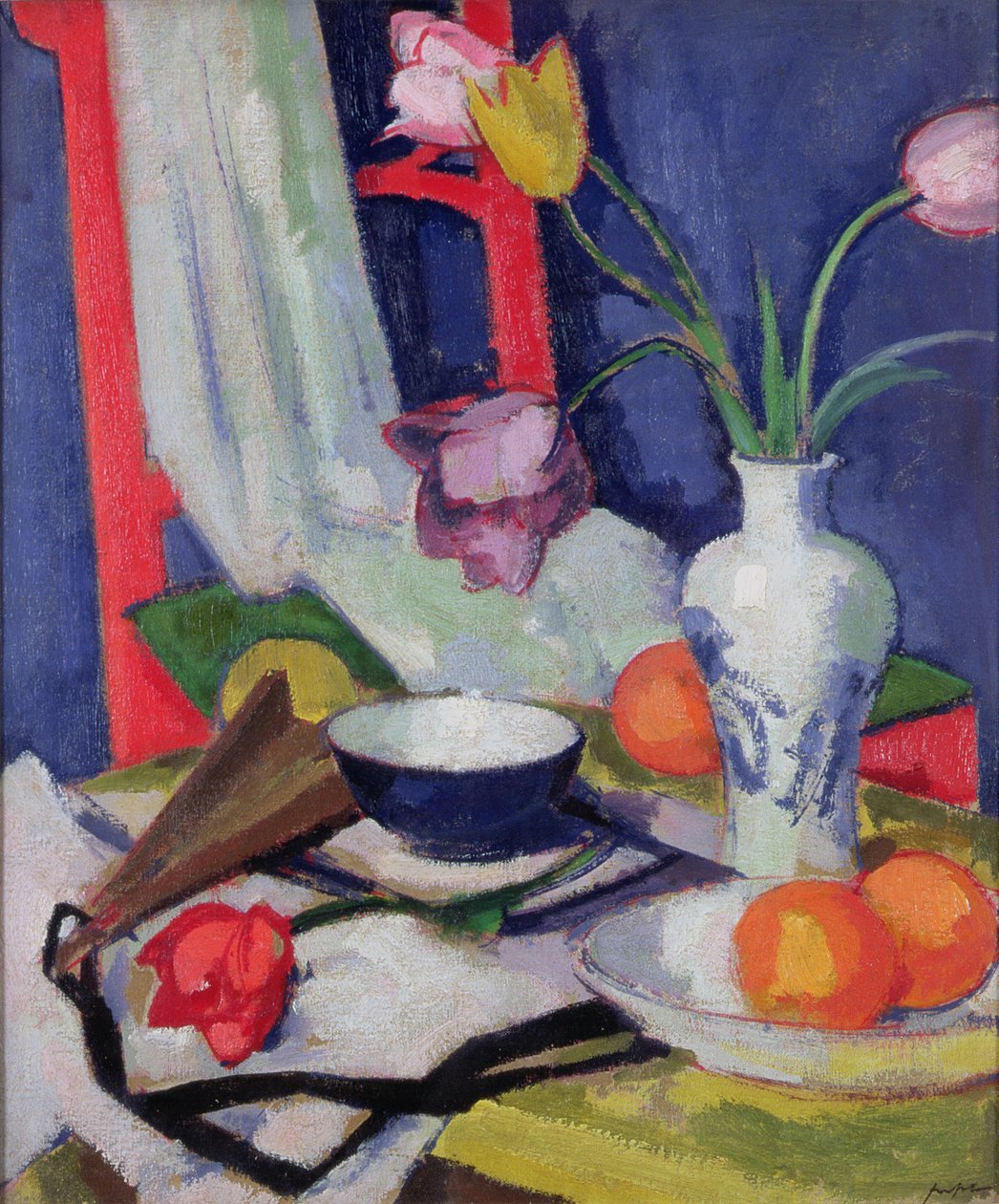 Lale ile natürmort, 1925 by Samuel John Peploe