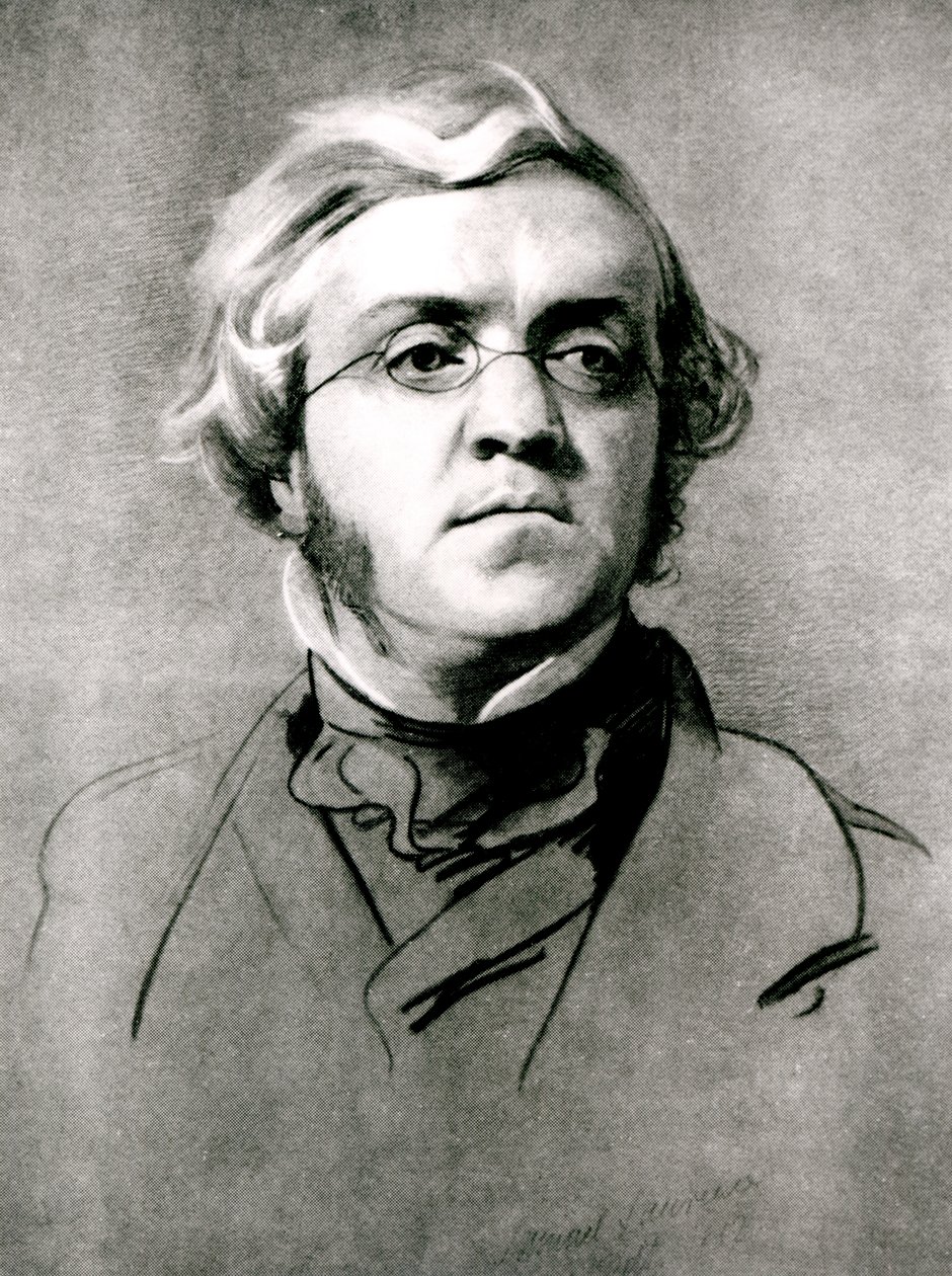 William Makepeace Thackeray (1811-63) by Samuel Laurence