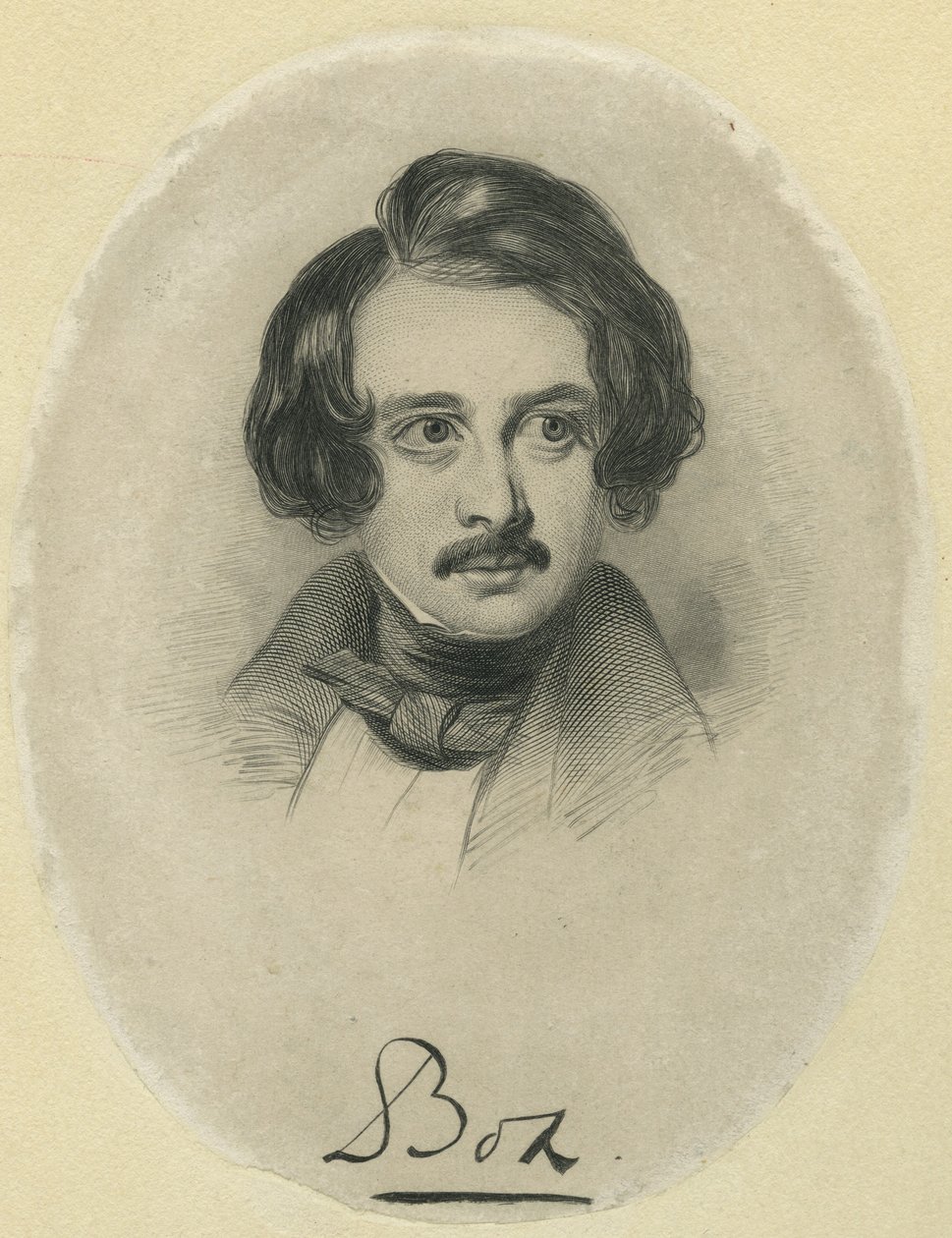 ಚಾರ್ಲ್ಸ್ ಡಿಕನ್ಸ್, ಬೋಜ್ ಟರ್ಕ್‌ನಿಂದ ಕೆತ್ತಲಾಗಿದೆ by Samuel Lawrence