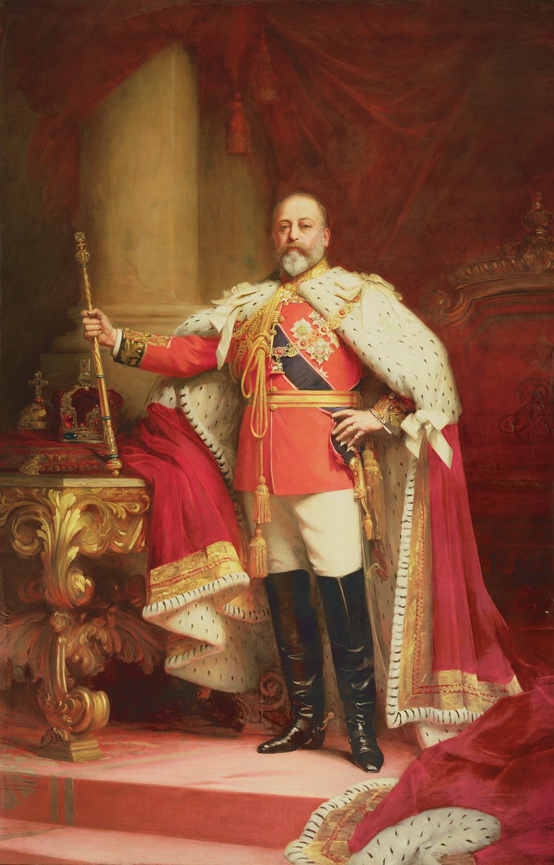 Kral Edward VII, 1902 by Samuel Luke Fildes