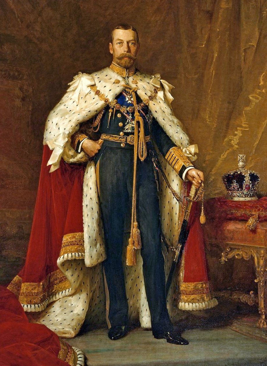 Kral George V, 1911 by Samuel Luke Fildes