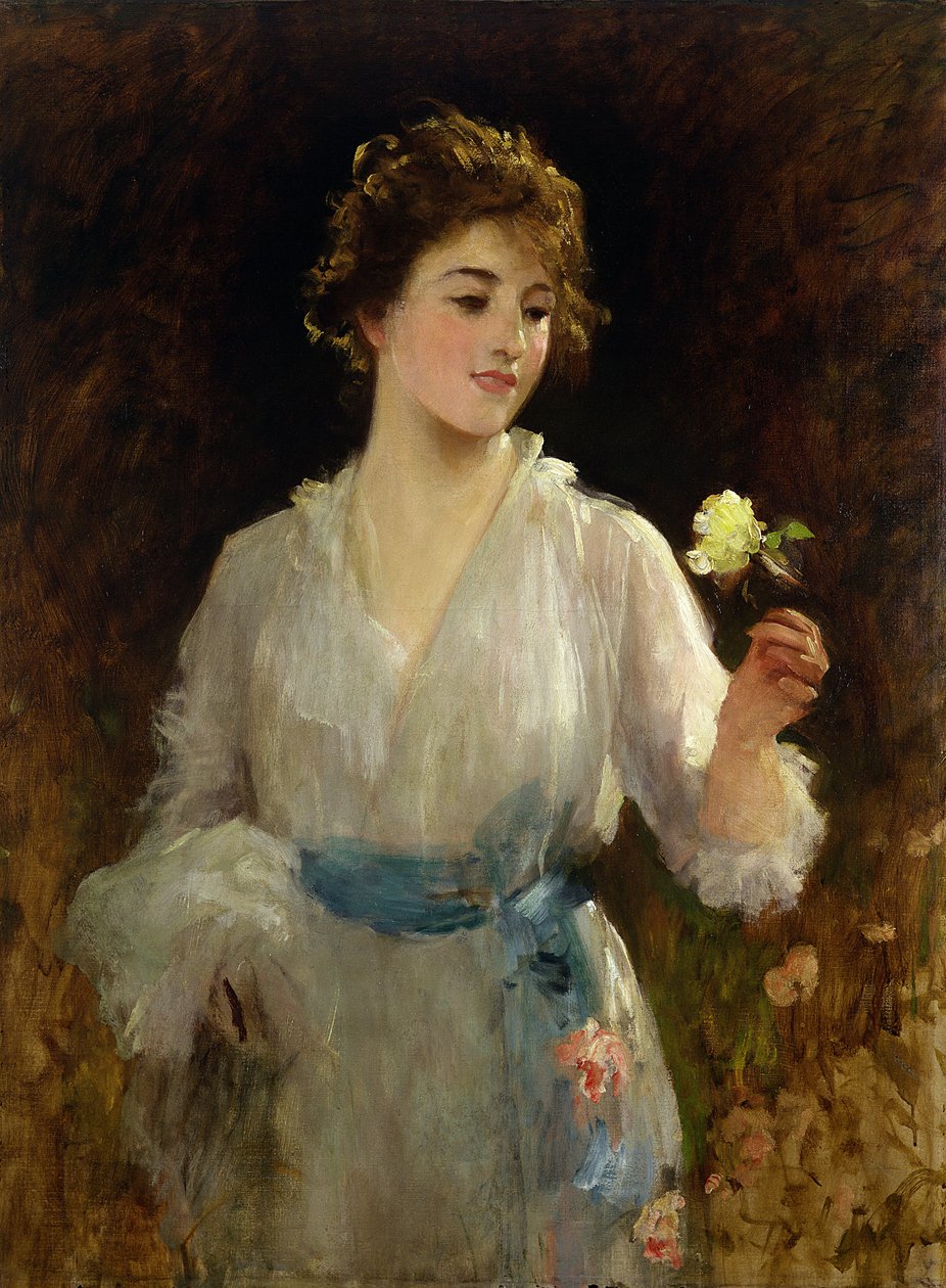 ಹಳದಿ ಗುಲಾಬಿ ಟರ್ಕಿ by Samuel Luke Fildes