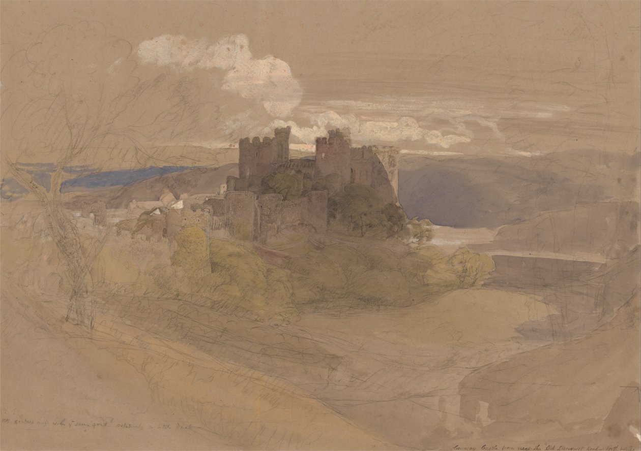 Conwy Kalesi by Samuel Palmer
