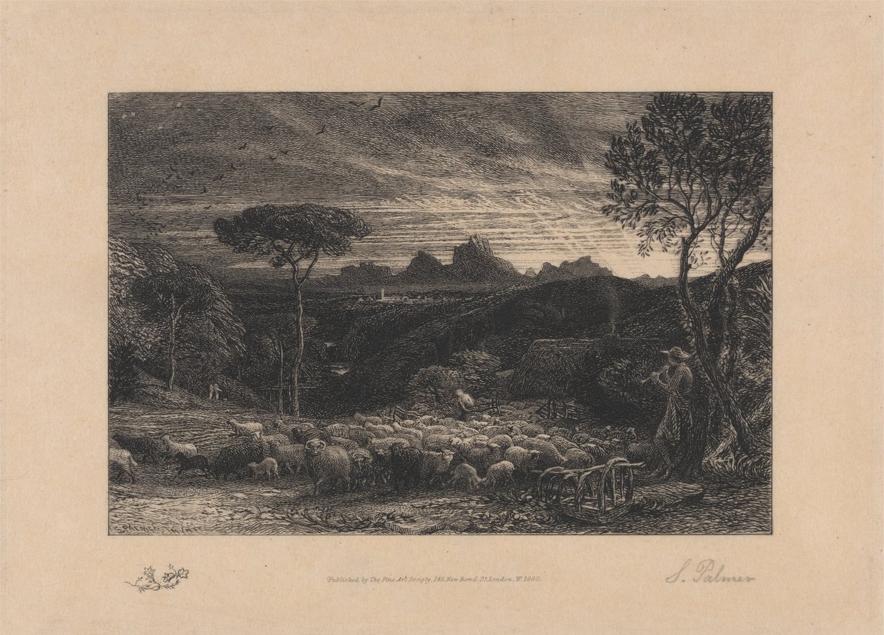 Katlamayı Açma by Samuel Palmer