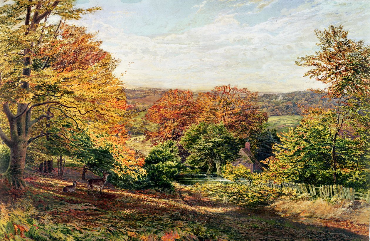 Otford Kilisesi by Samuel Palmer