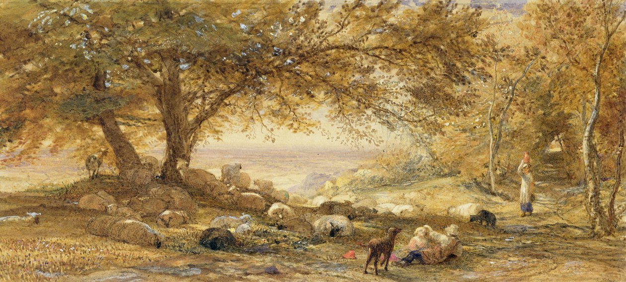 Gölgeli Sessiz by Samuel Palmer