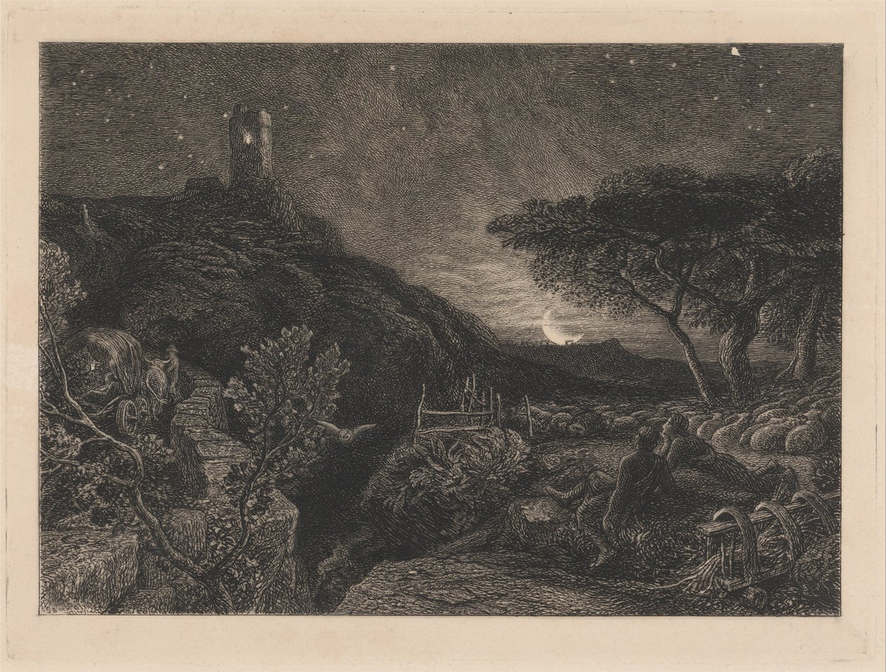 Yalnız Kule by Samuel Palmer