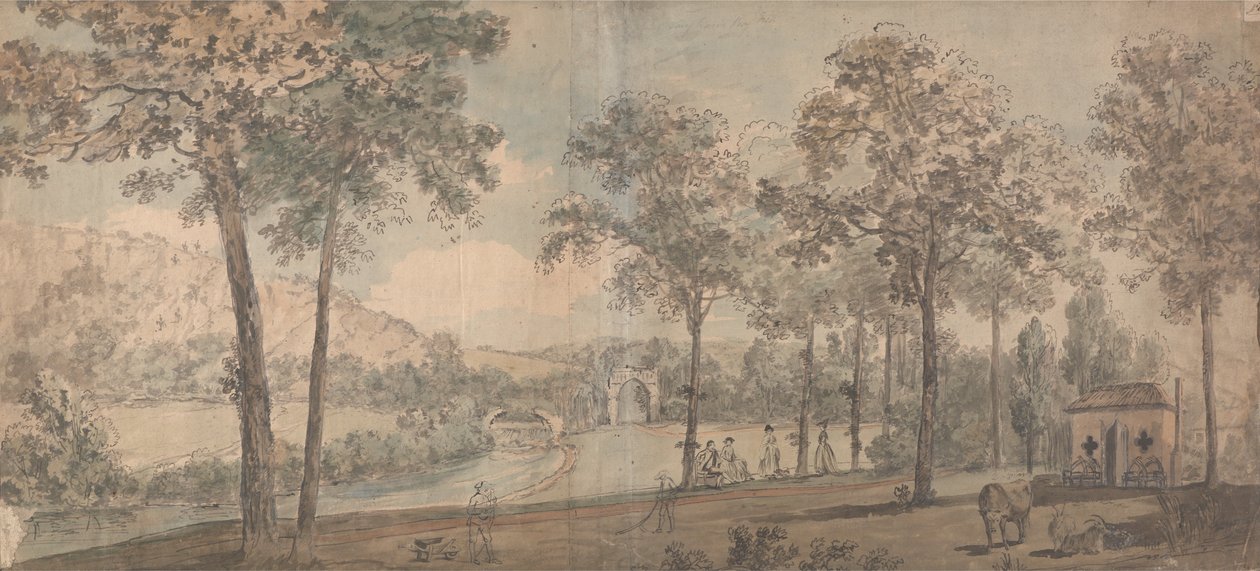 Bay Vaughans, Boys Hill, Dorset by Samuel Scott