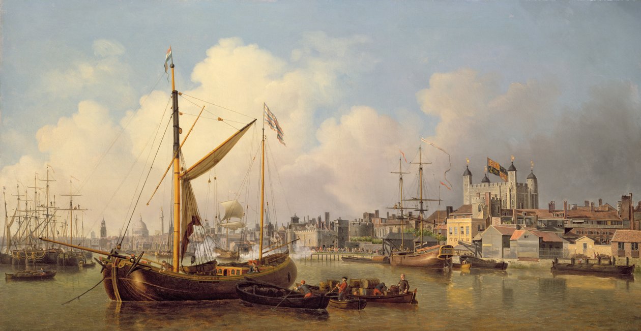Thames ve Londra Kulesi, sözde Kral