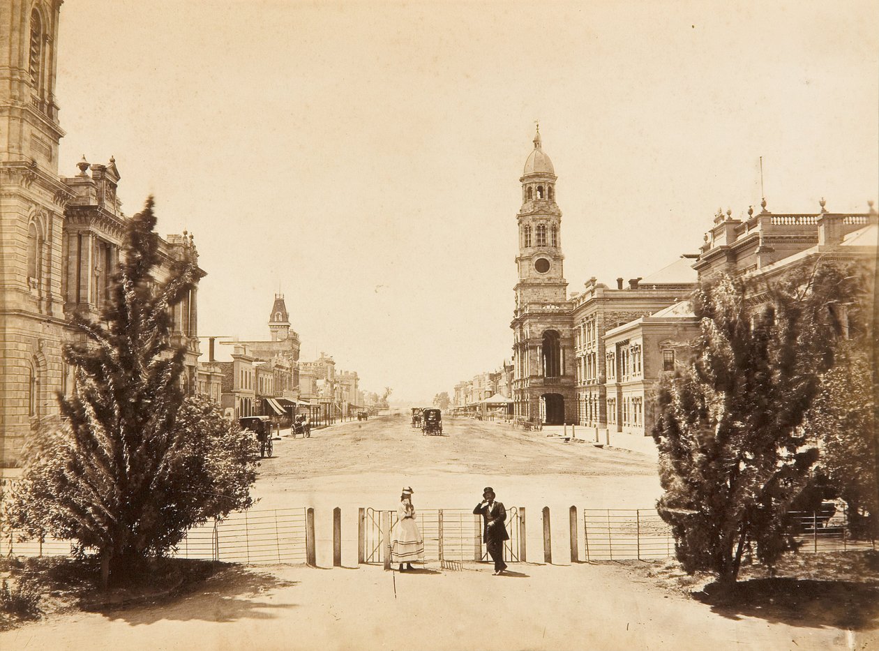 Kral William Street Adelaide, Victoria Meydanı