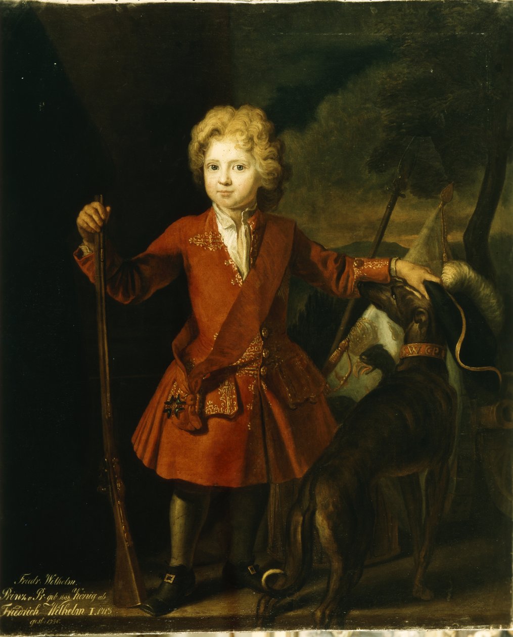 Veliaht Prens Frederick William I by Samuel Theodor Gericke