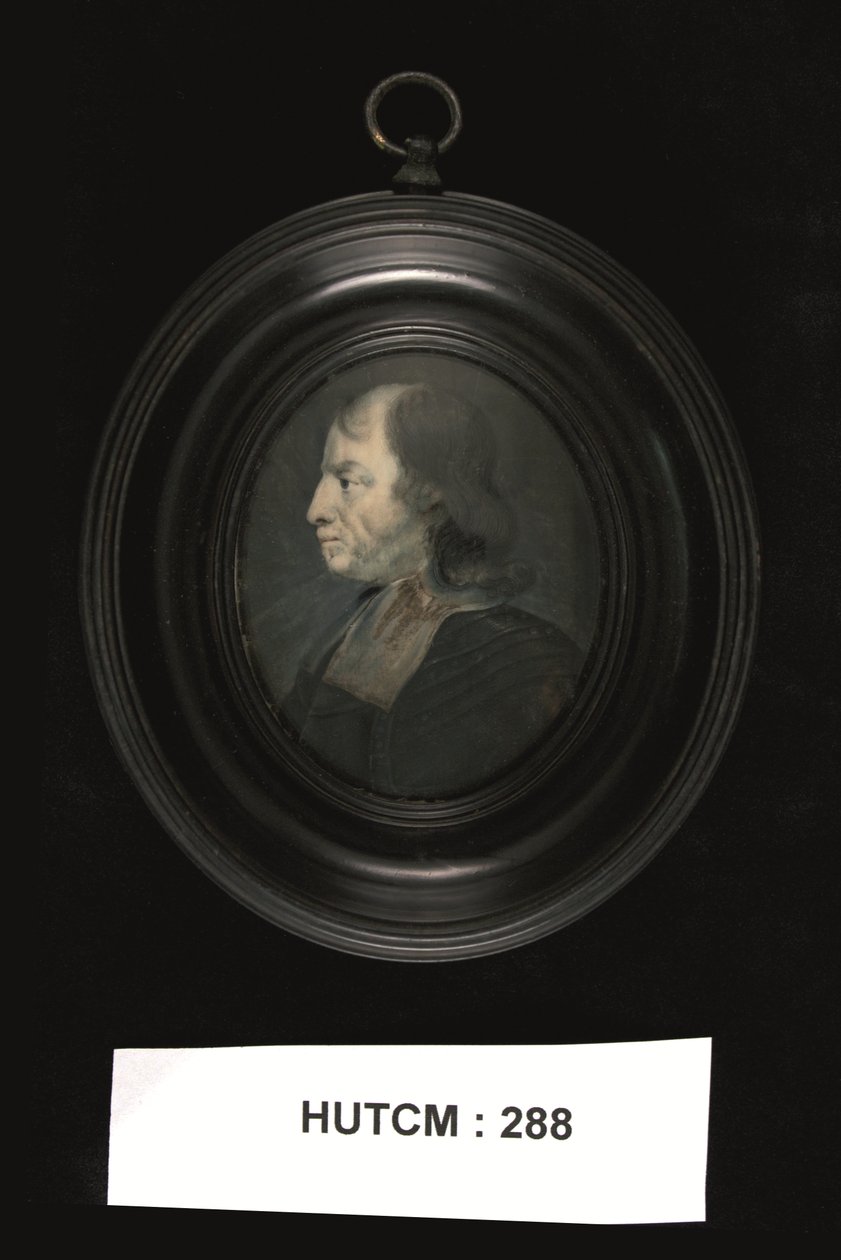 Oliver Cromwell, c.1700-50 (suluboya) by Samuel (after) Cooper