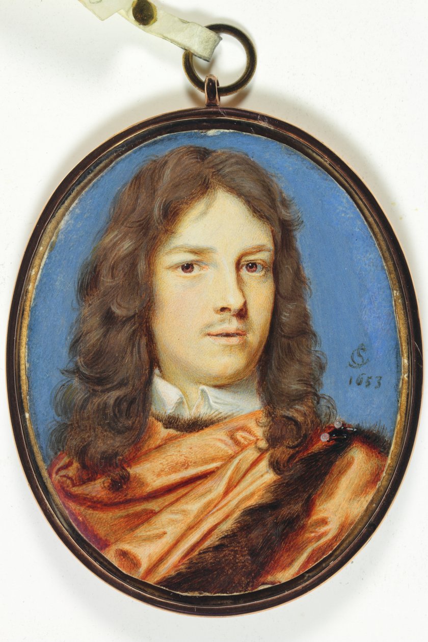 Abraham Cowley adında bir beyefendi by Samuel (cicle of) Cooper