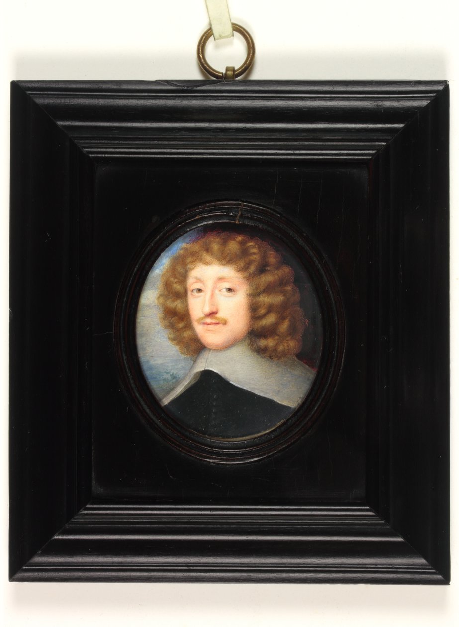 William Villiers, 2. Vikont Grandison (parşömen üzerine suluboya) by Samuel (cicle of) Cooper