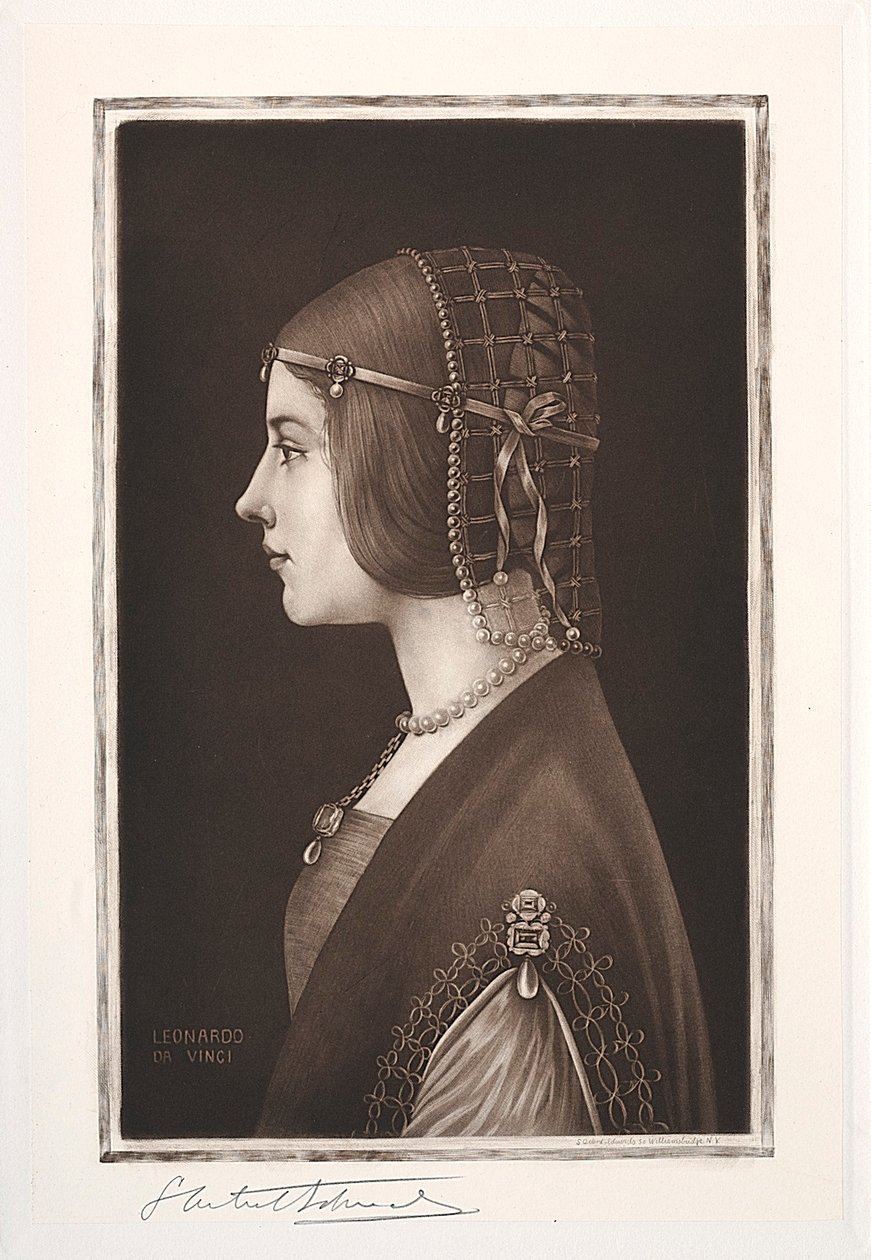 Beatrice DEste, 19.-20. yüzyıl. by Samuel Arlent Edwards