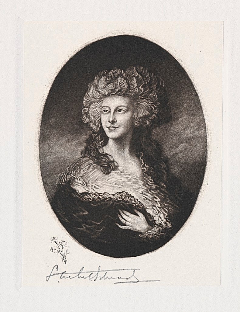 Leydi Mulgrave, 19.-20. yüzyıl. by Samuel Arlent Edwards