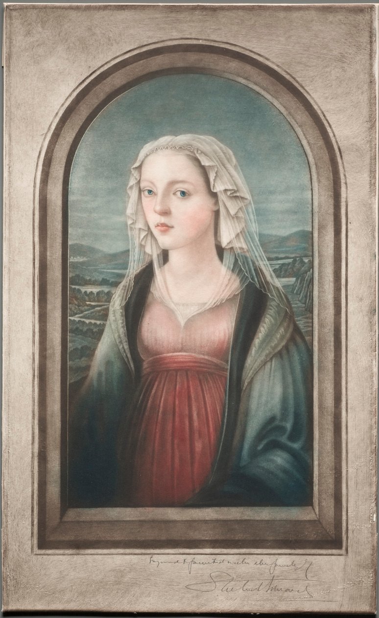 Madonna, 19.-20. yüzyıl. by Samuel Arlent Edwards