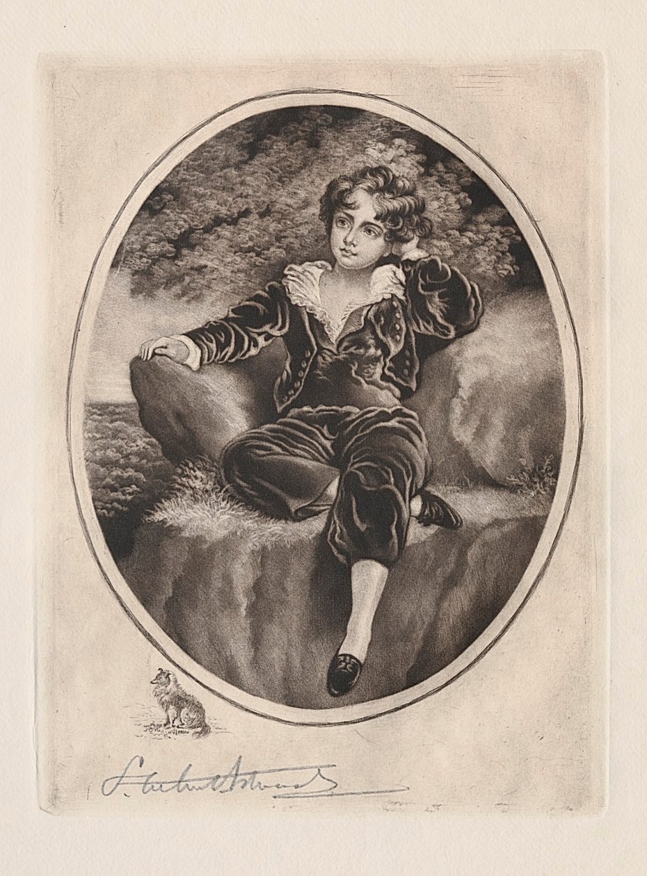 Usta Lambton, 19.-20. yüzyıl. by Samuel Arlent Edwards
