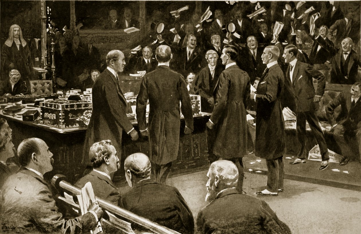 Bir Ev Kuralı yenilgisi, 1912 by Samuel Begg
