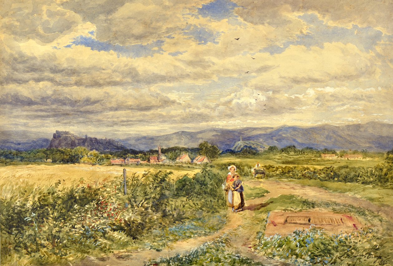 Borestone, Bannockburn by Samuel Bough