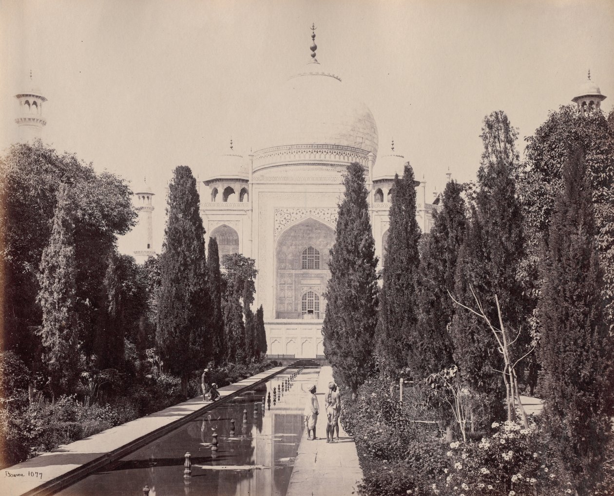 Simla ve Tac Mahal by Samuel Bourne