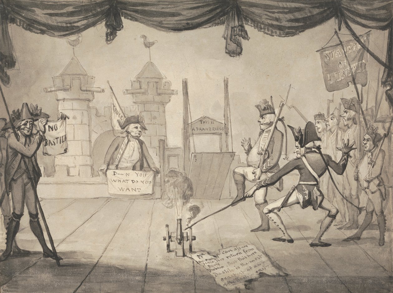 Bastille'in Düşüşünün Amfitiyatro Versiyonu by Samuel Collings