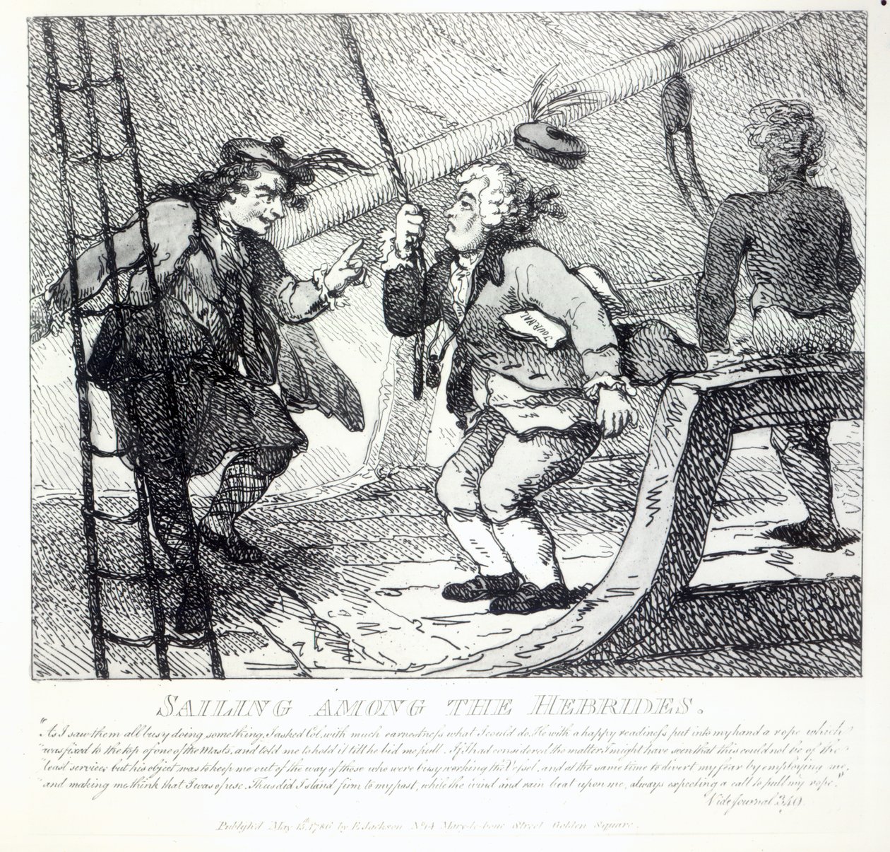 Thomas Rowlandson tarafından kazınmış 