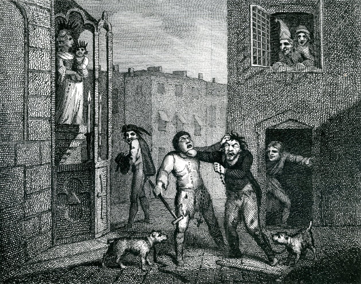 The Tablet in Pannier Alley - Porter and Dwarf King Charles, from 
