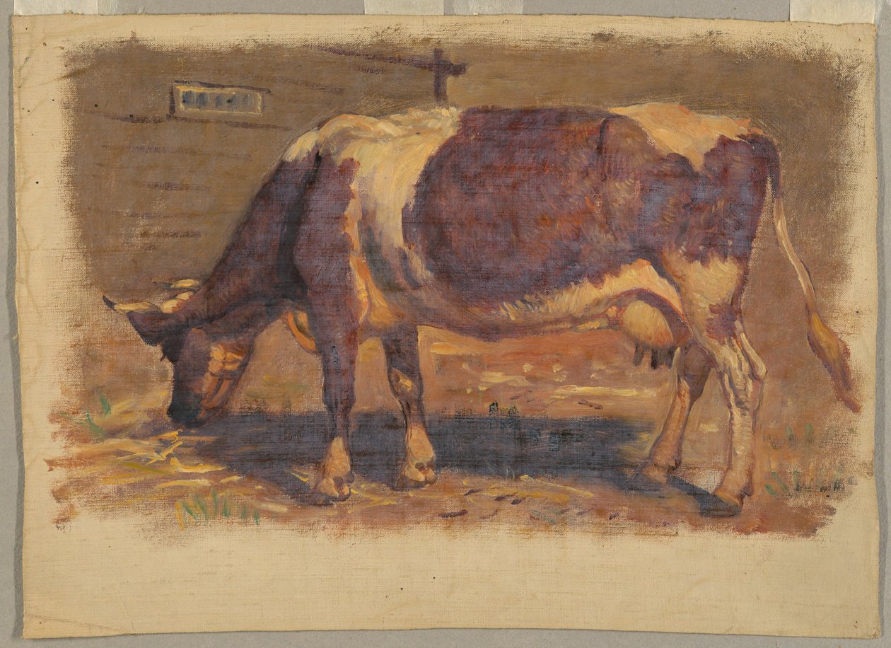 Otlayan İnek Çalışması by Samuel Colman