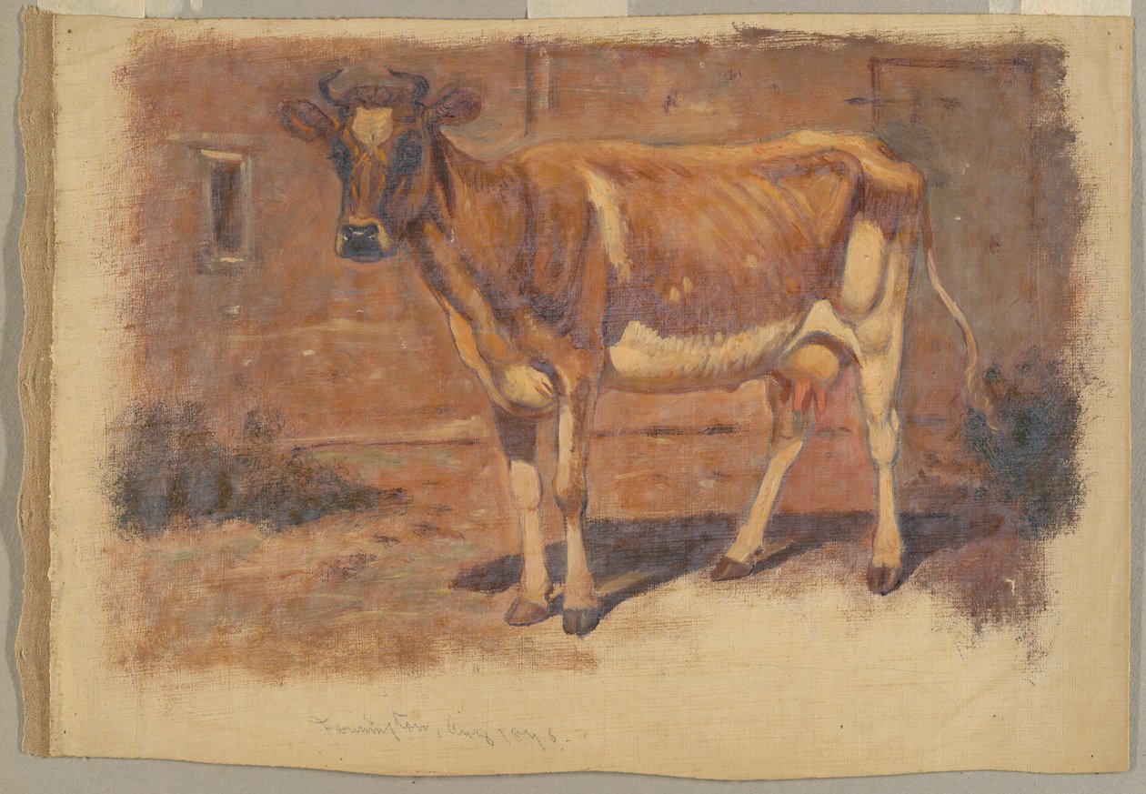 Daimi İnek Çalışması, Farmington by Samuel Colman