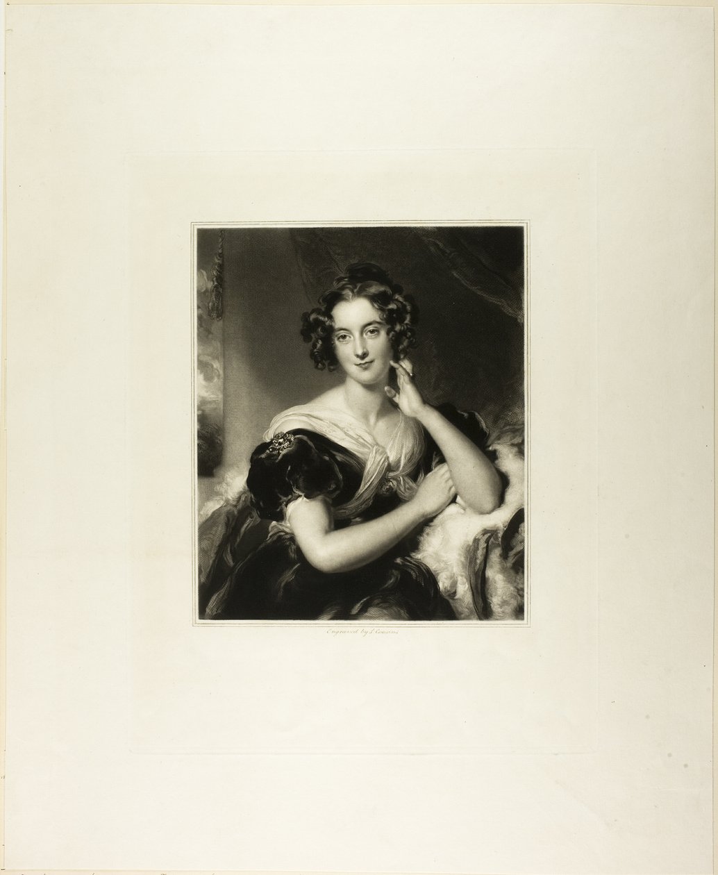 Bayan Julia MacDonald by Samuel Cousins