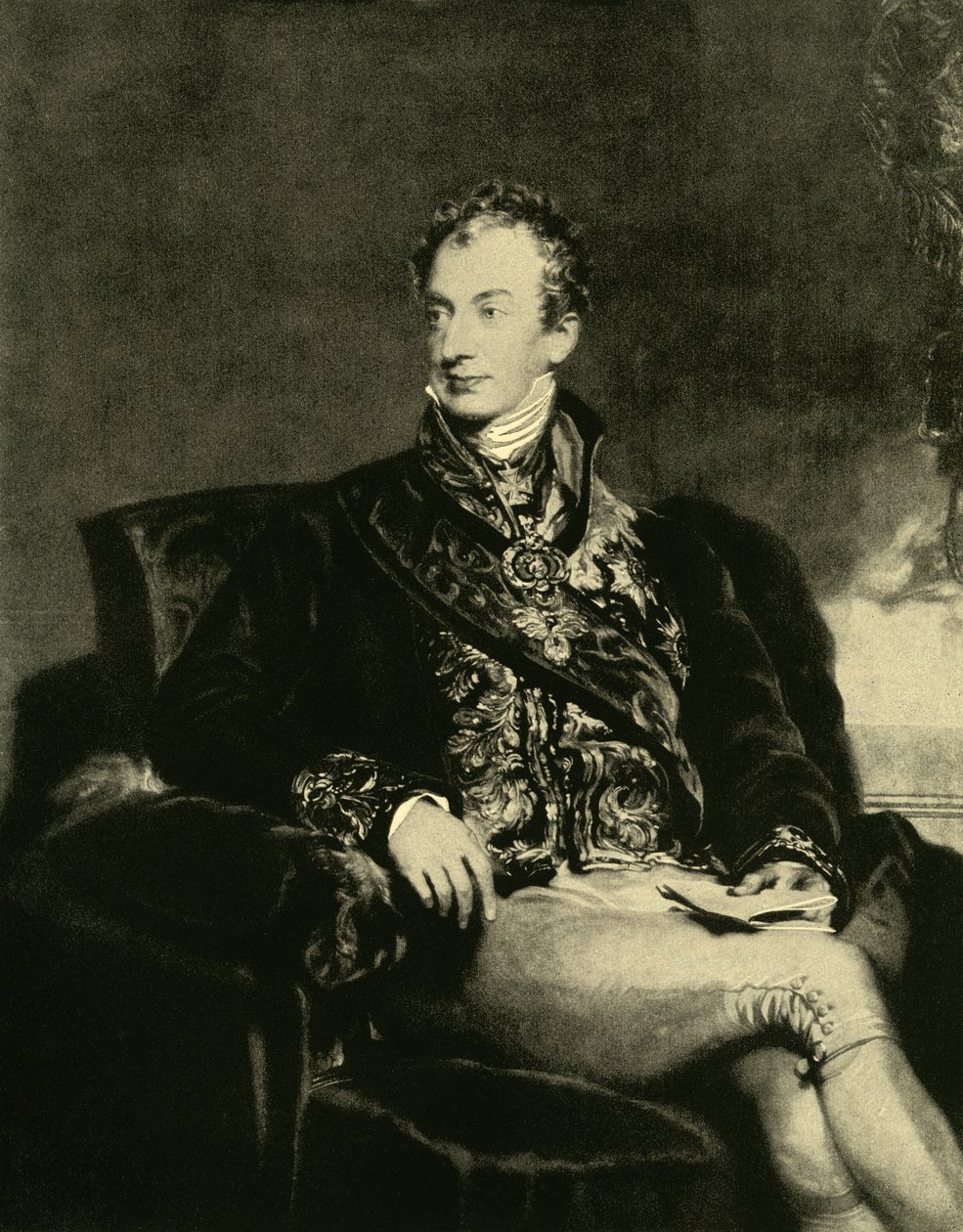 Prens Klemens Wenzel von Metternich - by Samuel Cousins