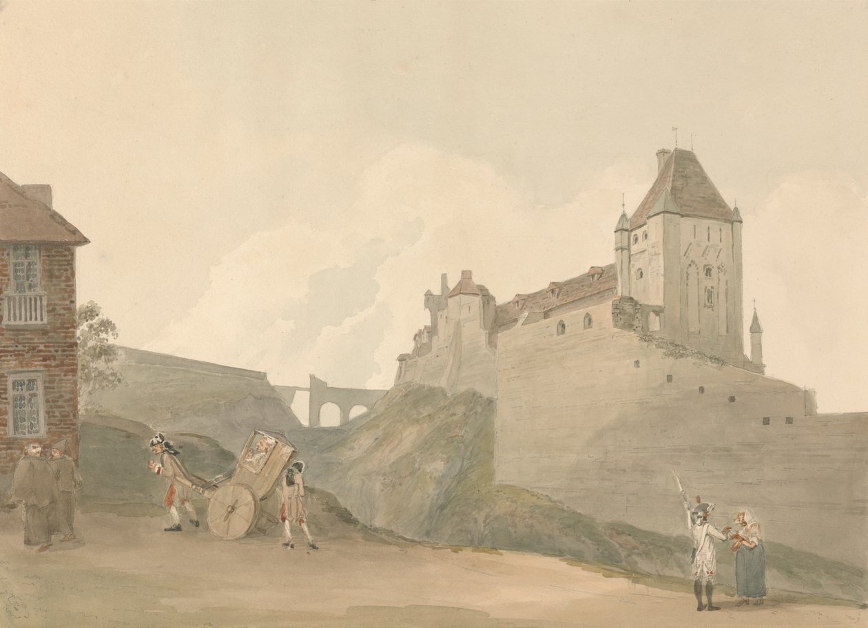 Dieppe Kalesi, Normandiya by Samuel Davis