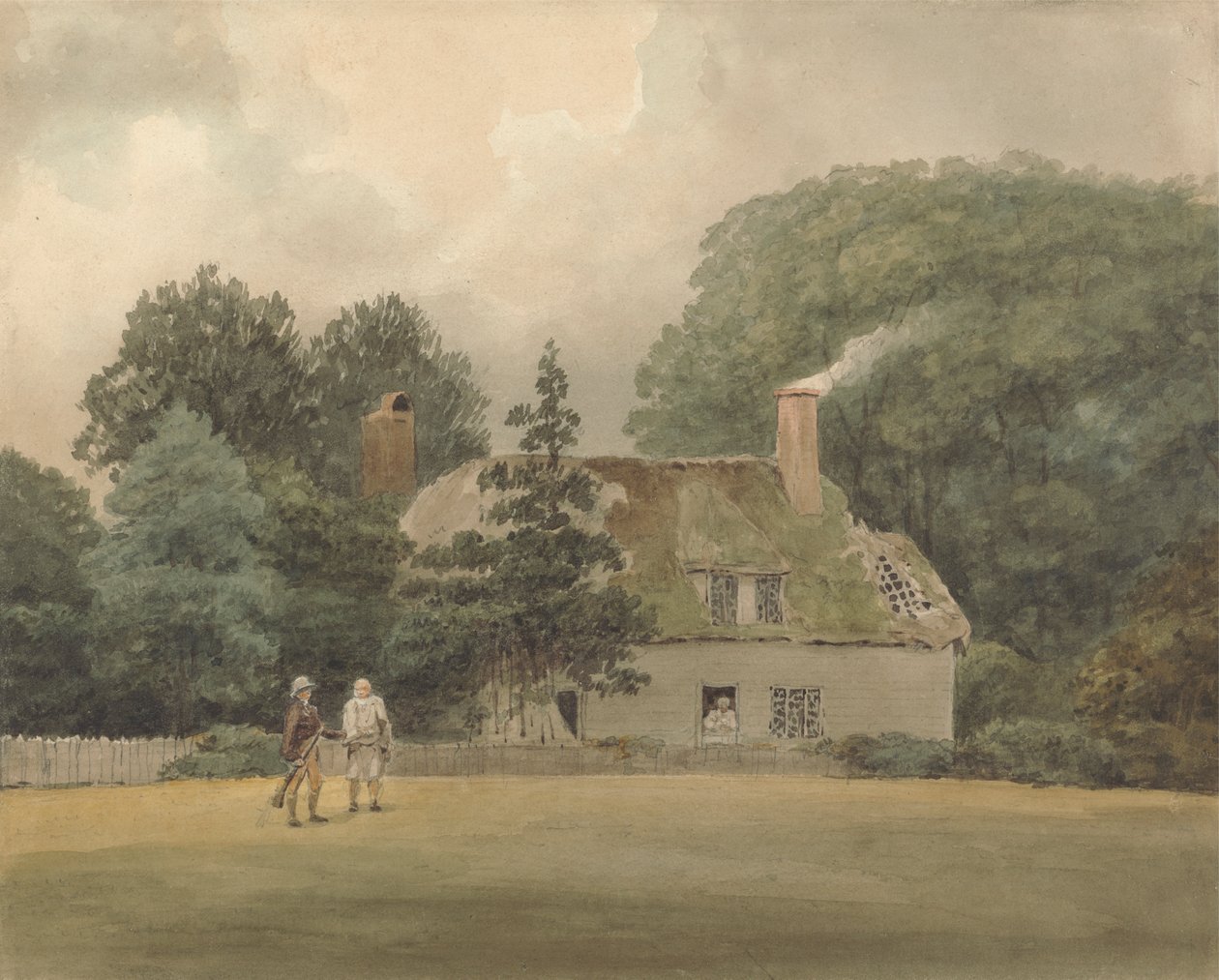Ayot St. Lawrence Hertfordshire arazisinde kır evi by Samuel Davis