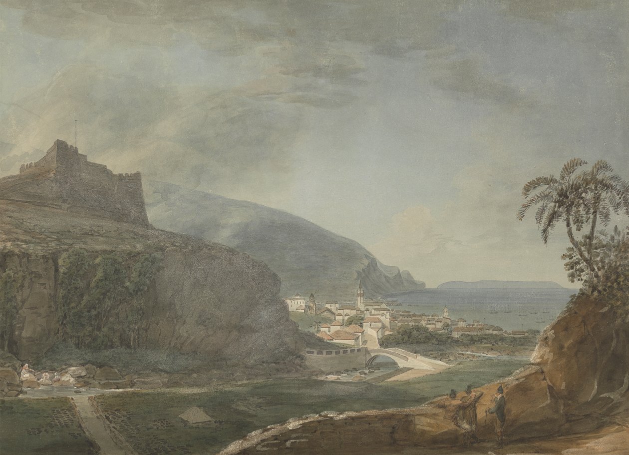 Funchal Kalesi Del Oiso (?), Madeira by Samuel Davis