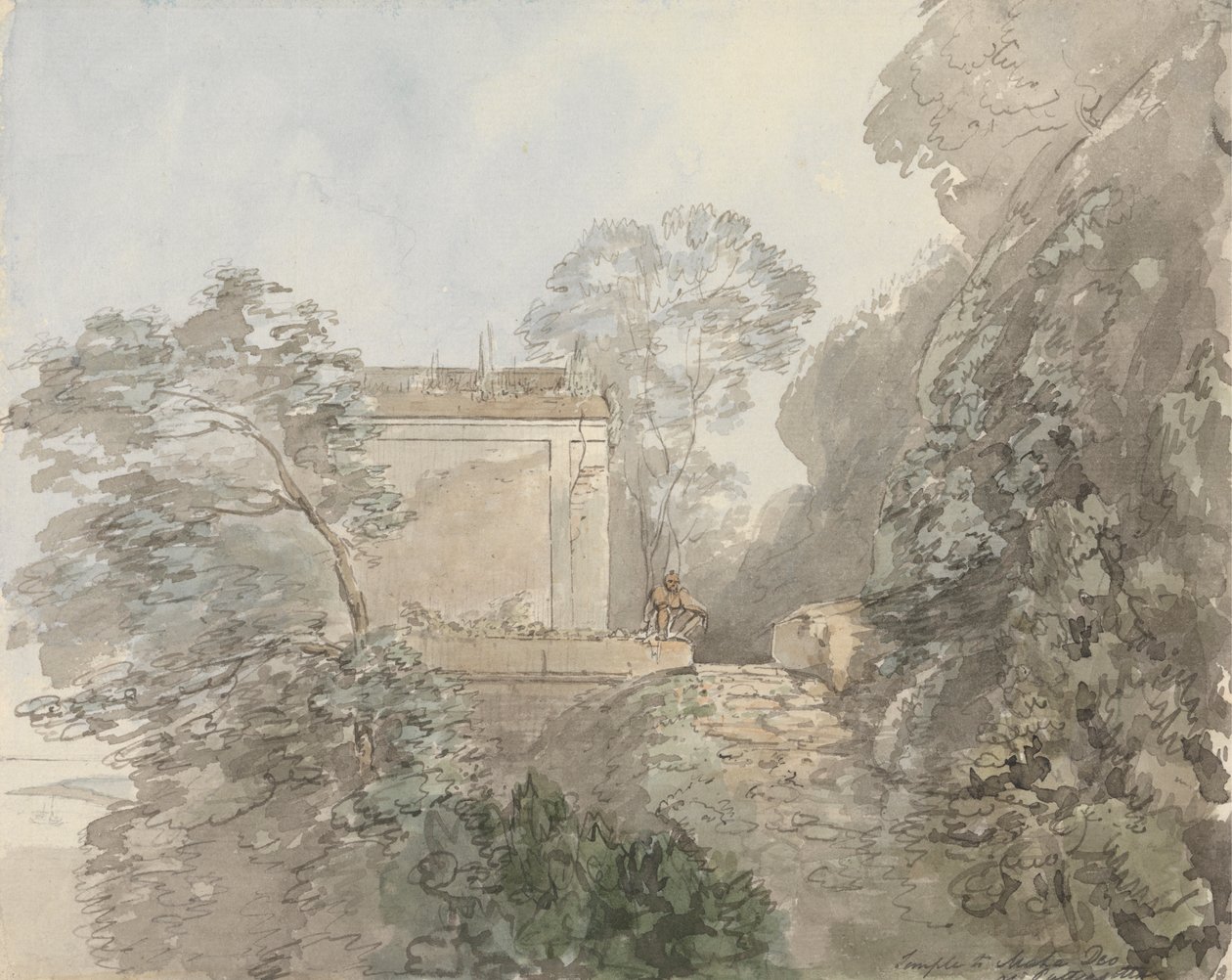 Puttugotta'daki (Puttergotta) Maha Deo Tapınağı by Samuel Davis