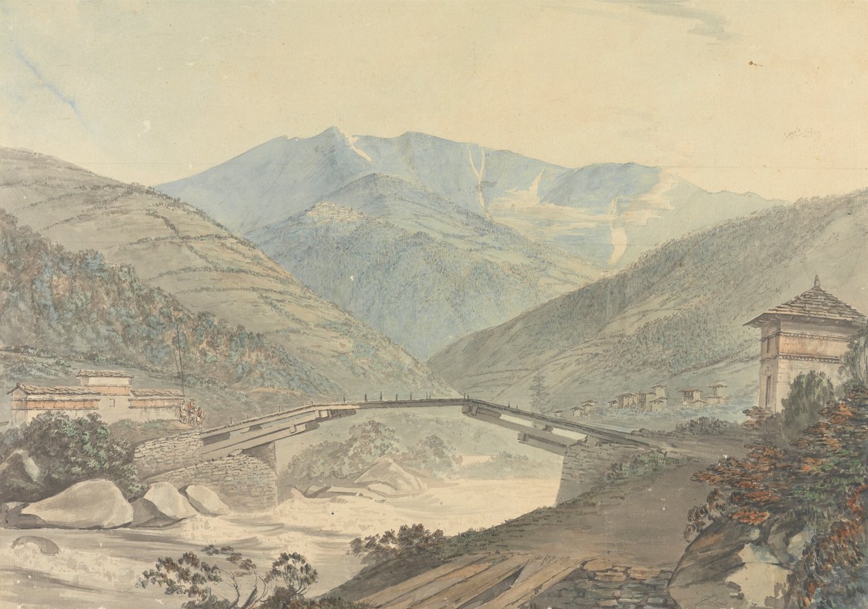 Bhutan'da Tassisudon [Tashicho Dzong] yakınlarında görüntüle by Samuel Davis