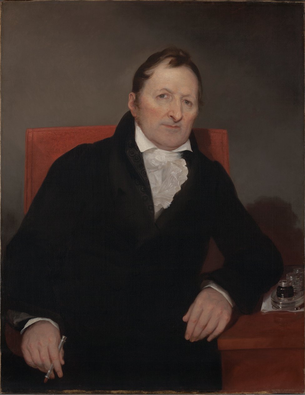 Eli Whitney (1765-1825) B.A. 1792, MA 1795 by Samuel Finley Breese Morse