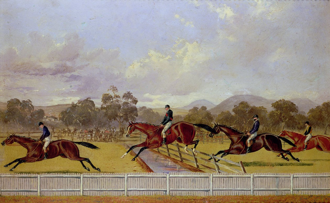 engelli koşu by Samuel Henry Alken